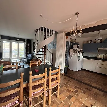 펜션 Maison Familiale A 100m De La Plage - 6 Couchages, Terrasse Couverte, Proche Centre Et Commodites - Fr-1-612-129